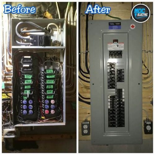 Fuse to breaker box replacement in Sharon by MDC Electric