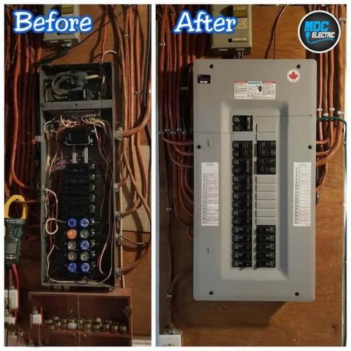 New electrical panel in Bradford by MDC Electric