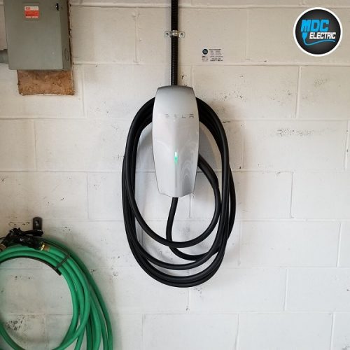 Car charger electrical installation in Barrie by MDC Electric
